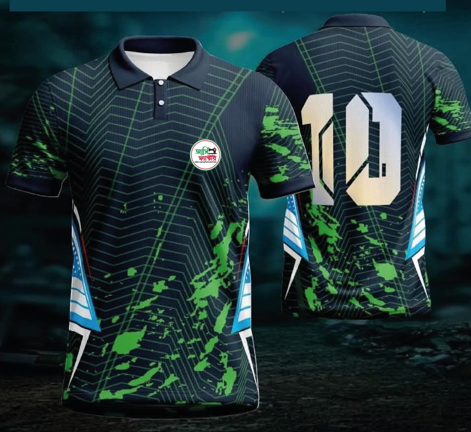 Nwe .Bd.Football Spots jersey=10